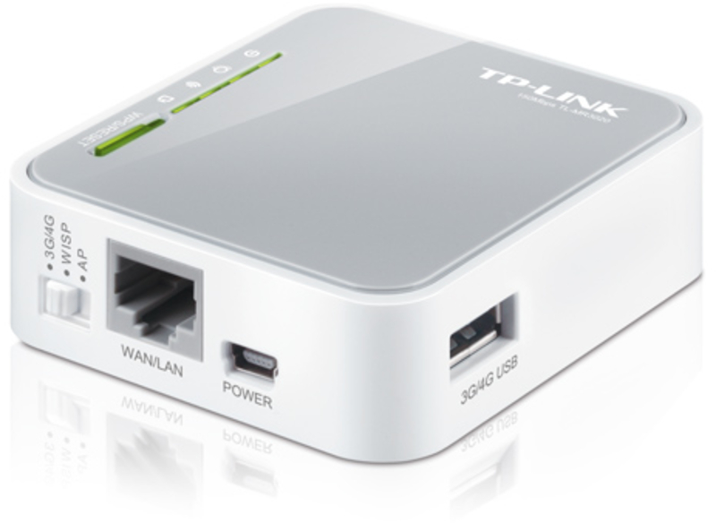 TP-Link - Router TP-Link TL-MR3020 Portátil 3G/4G Wireless N