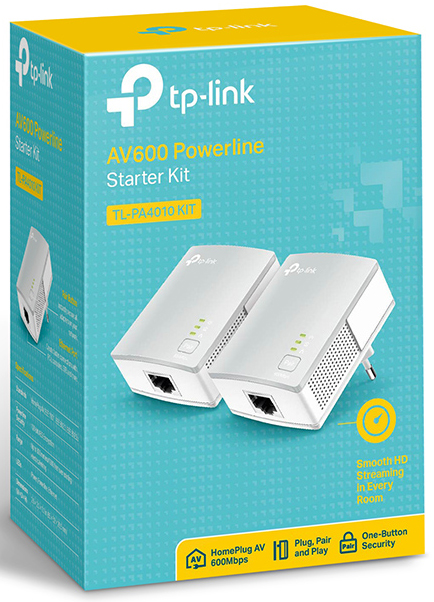 TP-Link - Repetidor TP-Link TL-PA4010KIT AV500 Repetidor Kit