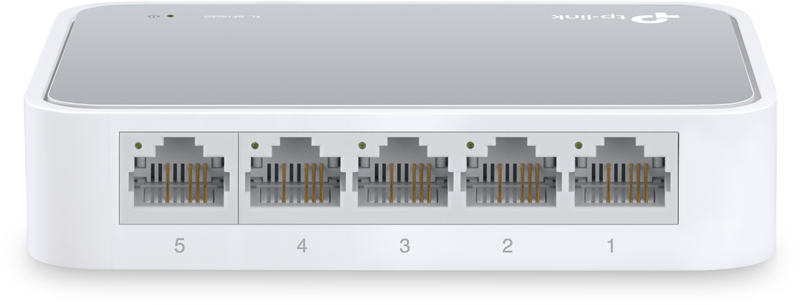 TP-Link - Switch TP-Link TL-SF1005D 5 Portas 10/100 Mbps