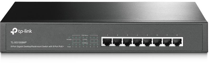 Switch TP-Link TL-SG1008MP 8 Portas Gigabit PoE+