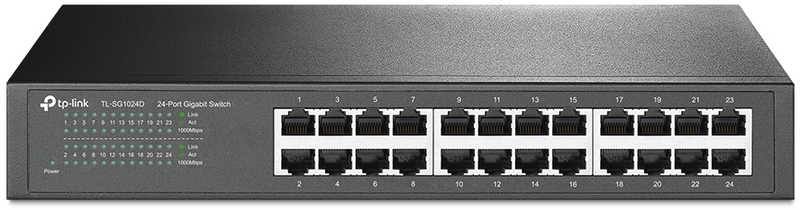 Switch TP-Link TL-SG1024D 24 Portas Gigabit ECO-Switch