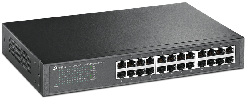 TP-Link - Switch TP-Link TL-SG1024D 24 Portas Gigabit ECO-Switch