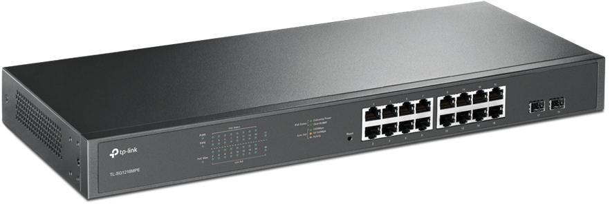 TP-Link - Switch TP-Link SG1218MPE 16 Portas Gigabit PoE+ Easy Smart Switch