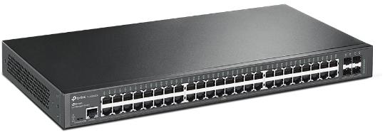 TP-Link - Switch TP-Link SG3452X JetStream 48 Portas Gigabit L2+ Managed Switch with 4 10GE SFP+ Slots