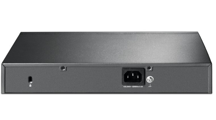 TP-Link - Switch TP-Link TL-SX1008 8 Portas 10GbE UnManaged Rack Myntable