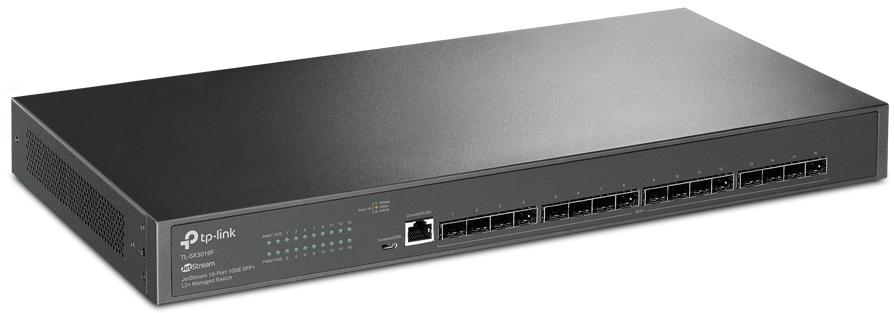 TP-Link - Switch TP-Link SX3016F JetStream 16 Portas 10GE SFP+ L2+ Managed Switch