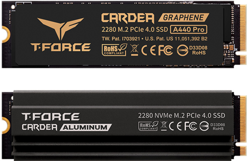 SSD Team Group T-Force Cardea A440 Pro GP 2TB Gen4 M.2 NVMe (7400/6900MB/s)