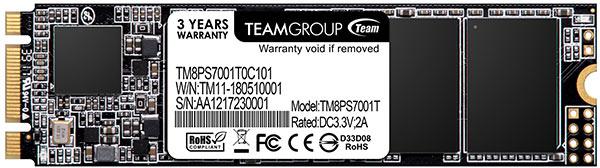 Team Group - SSD Team Group MS30 1TB M.2 2280 SATA (530/480MB/s)