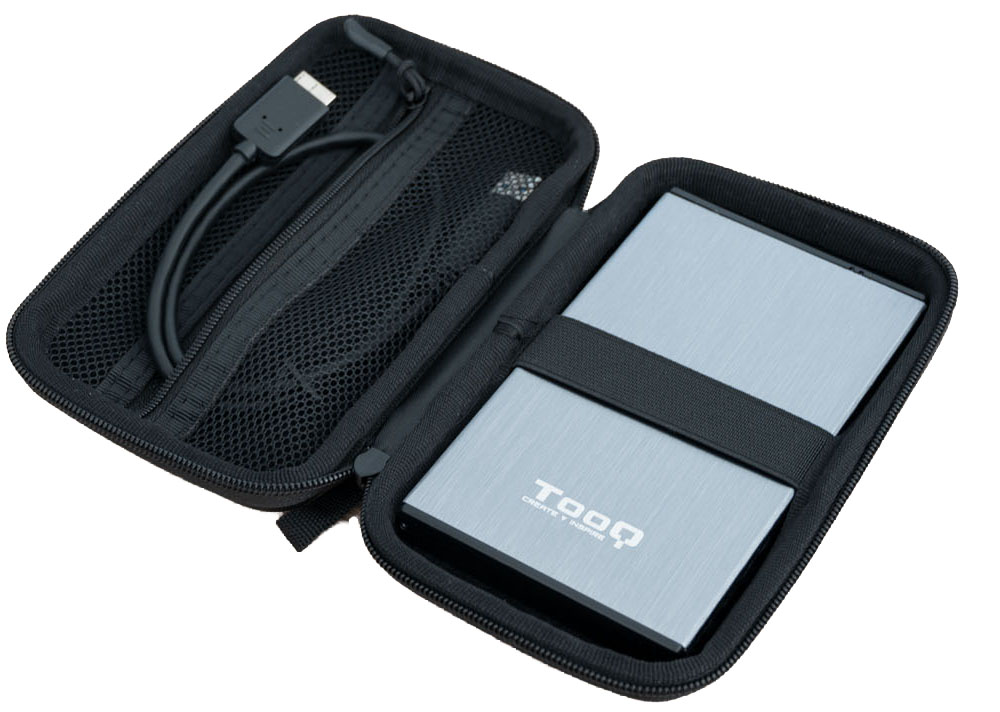 Tooq - Caja Tooq Discos 2.5" Negro