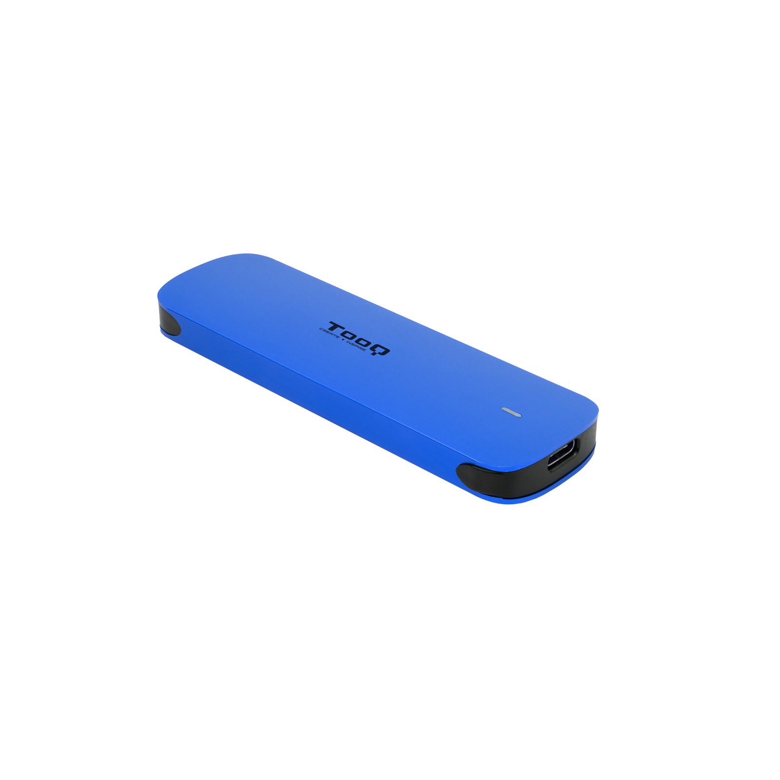 Tooq - Tooq Caja SSD M.2 NGFF/NVMe SSD USB 3.1 Gen 2 Aluminio Azul