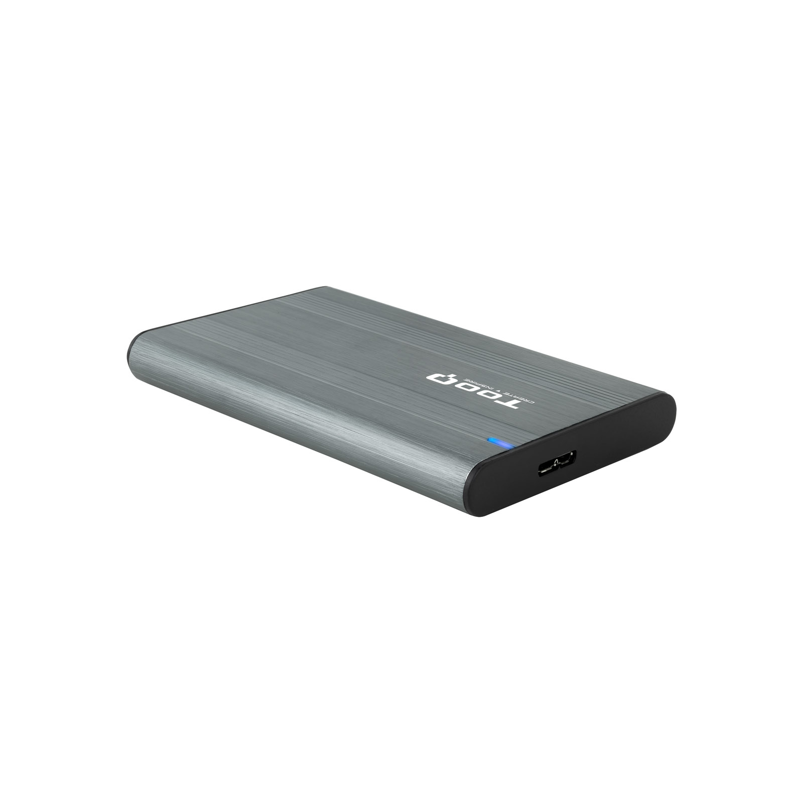 Tooq - Tooq Caja SSD 2.5" SATA USB3.1 Gen 1 Gris