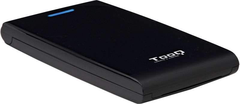 Caja Externa HDD Tooq 2.5" SATA (9,5mm) Tool Less - USB 3.0 / 2.0 Negro