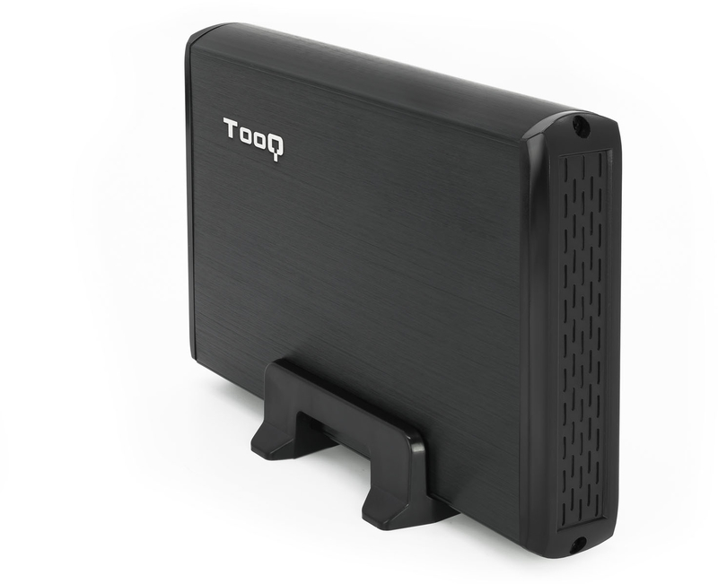 Tooq - Caja Externa HDD Tooq 3.5" SATA - USB 2.0 Negro