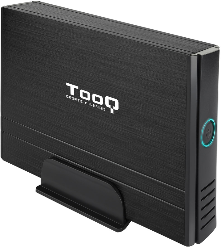 Caja Externa HDD Tooq 3.5" IDE / SATA - USB 2.0 Negro