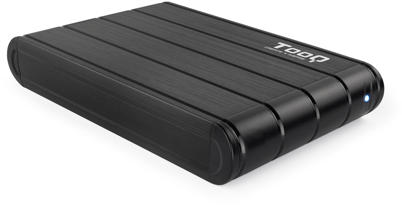 Tooq - Caja Externa HDD Tooq 3.5" SATA LED - USB 3.0 Negro
