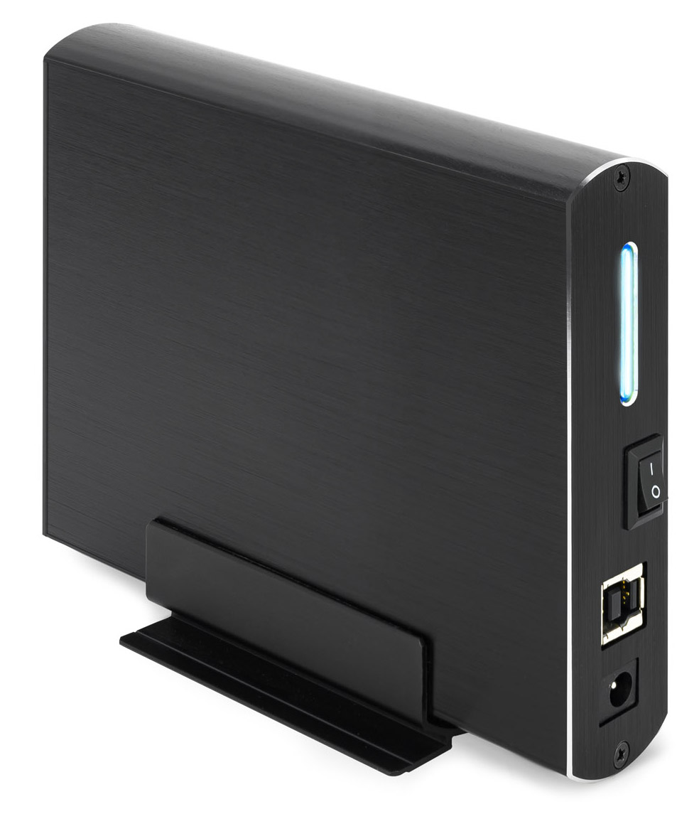 Tooq - Caja Externa HDD Tooq 3.5" SATA LED - USB 3.0 / 3.1 Negro