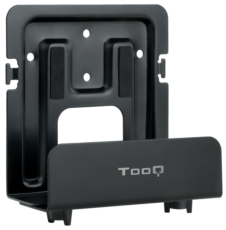 Tooq - Soporte de Pared Universal Tooq para Router / Mini-PC Negro