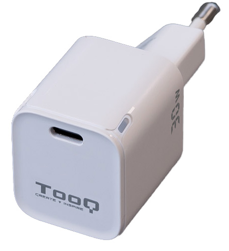 Tooq - Cargador GaN Tooq USB-C/PD 30W