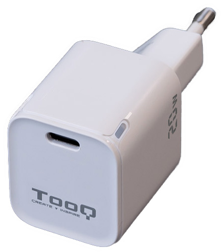 Tooq - Cargador Tooq USB-C PD 20W Blanco