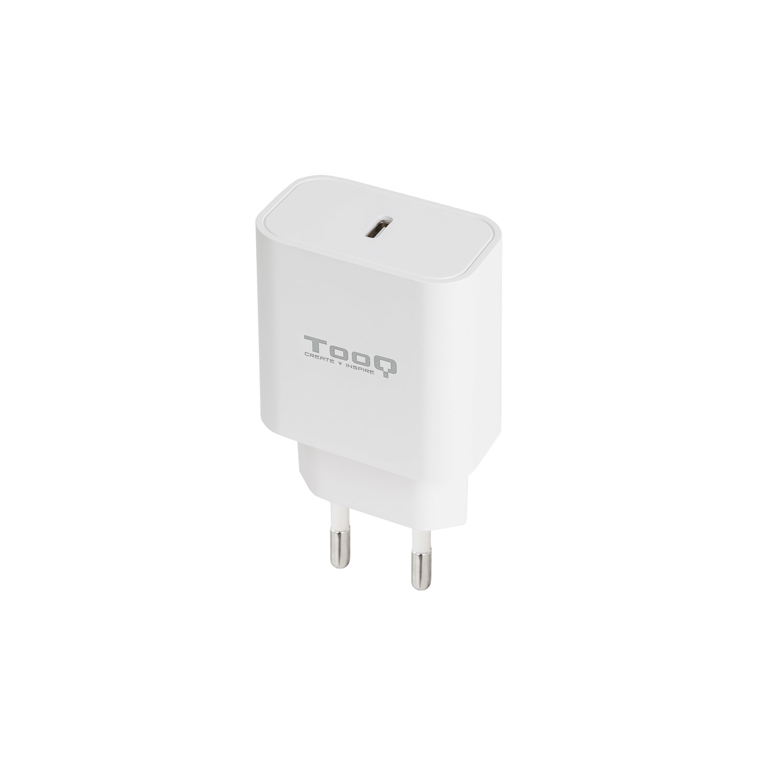 Tooq - Cargador Tooq USB-C PD3.0 20W Blanco