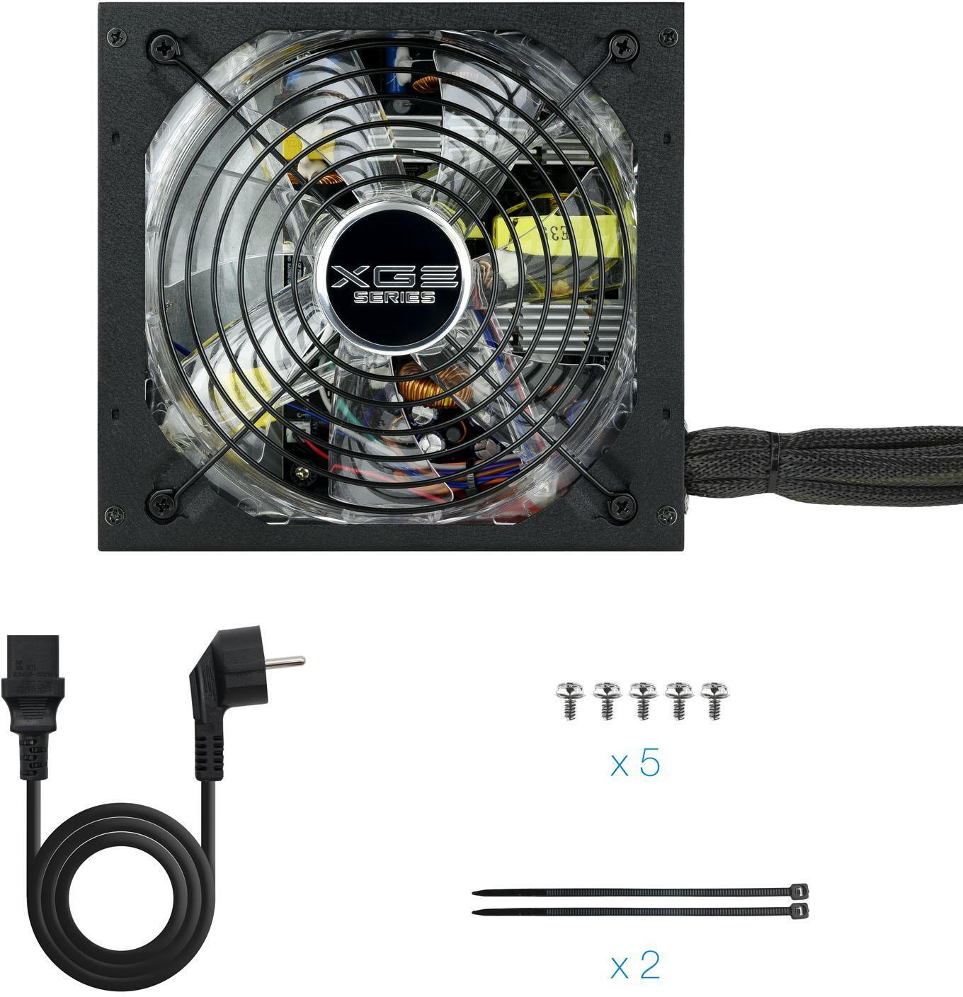 Tooq - ** B Grade ** Fuente Alimentación Tooq Xtreme Gaming Energy II 600W 80+ Bronze c/LED