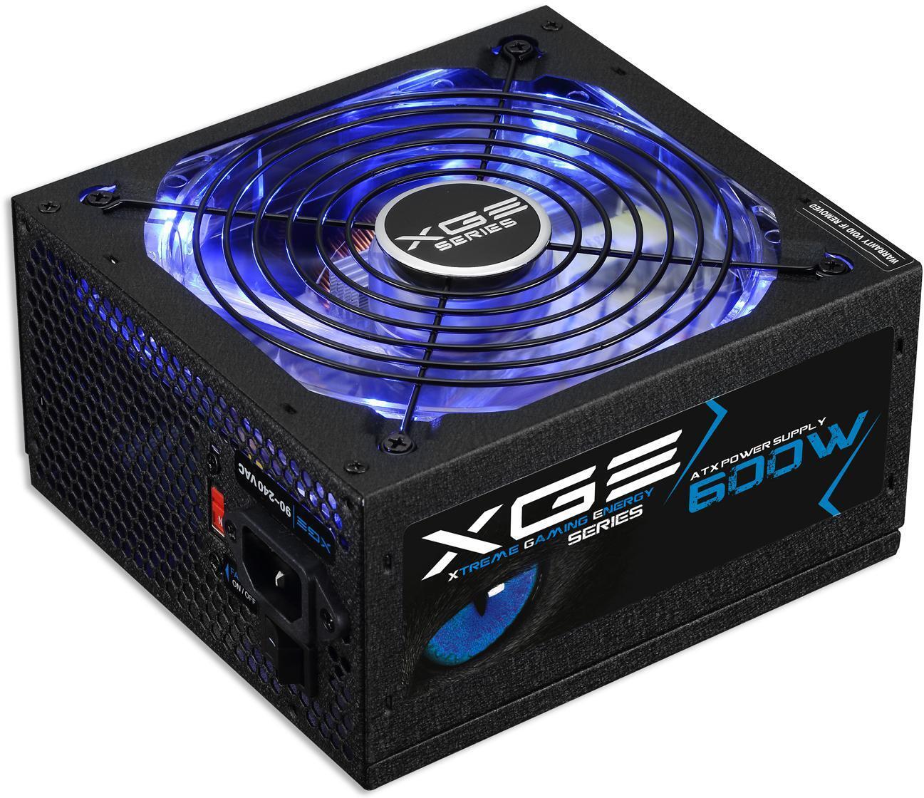 Tooq - ** B Grade ** Fuente Alimentación Tooq Xtreme Gaming Energy II 600W 80+ Bronze c/LED