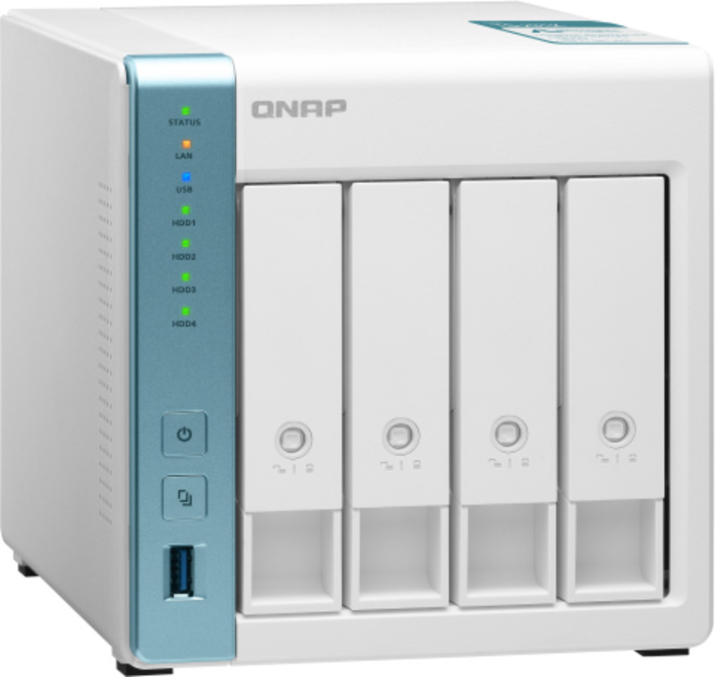 QNAP - NAS QNAP TS-431K - 4 Baías - 1.7GHz 4-core - 1GB RAM