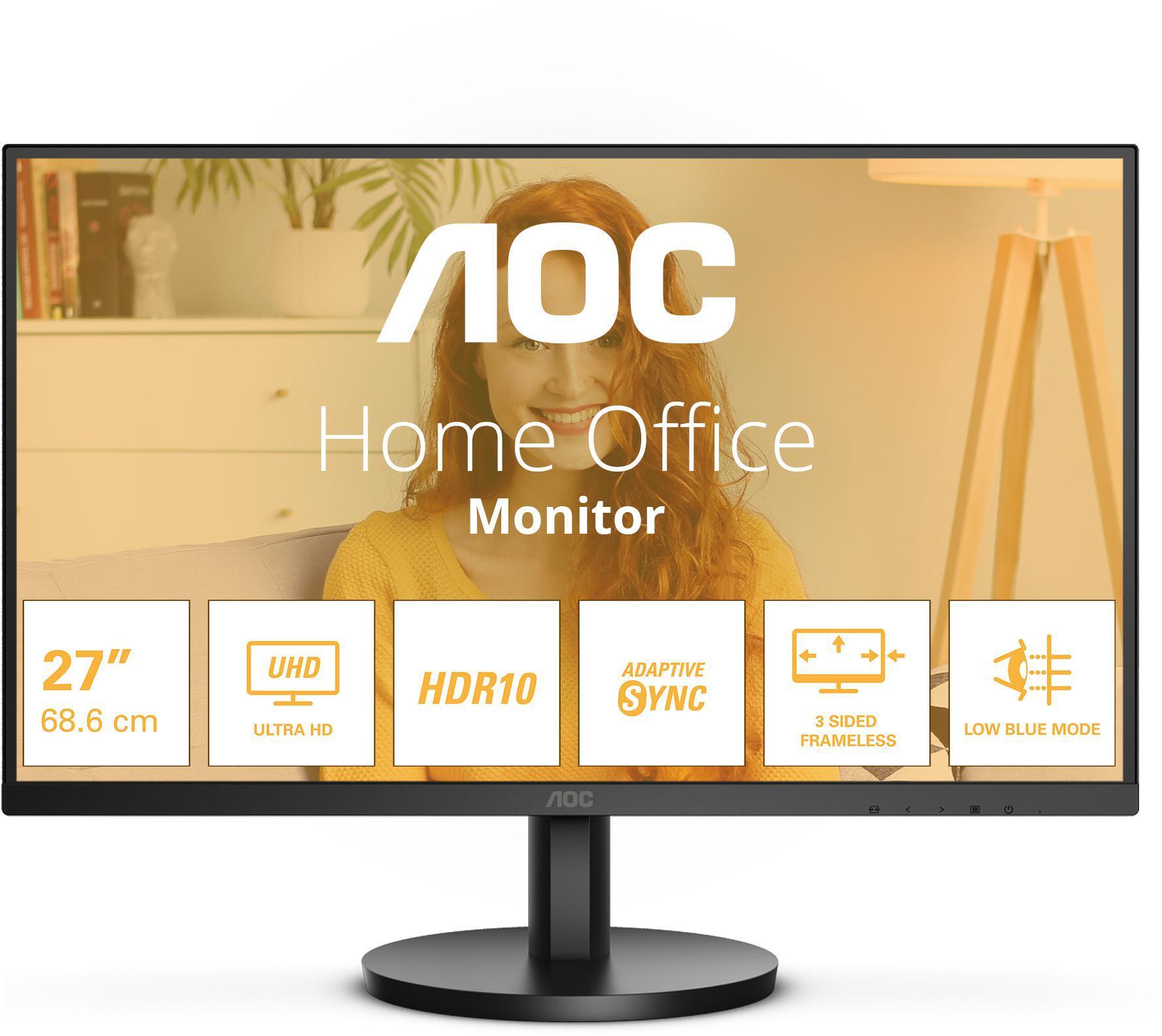 AOC - Monitor AOC 27" U27B3M VA 4K 60Hz HDR10