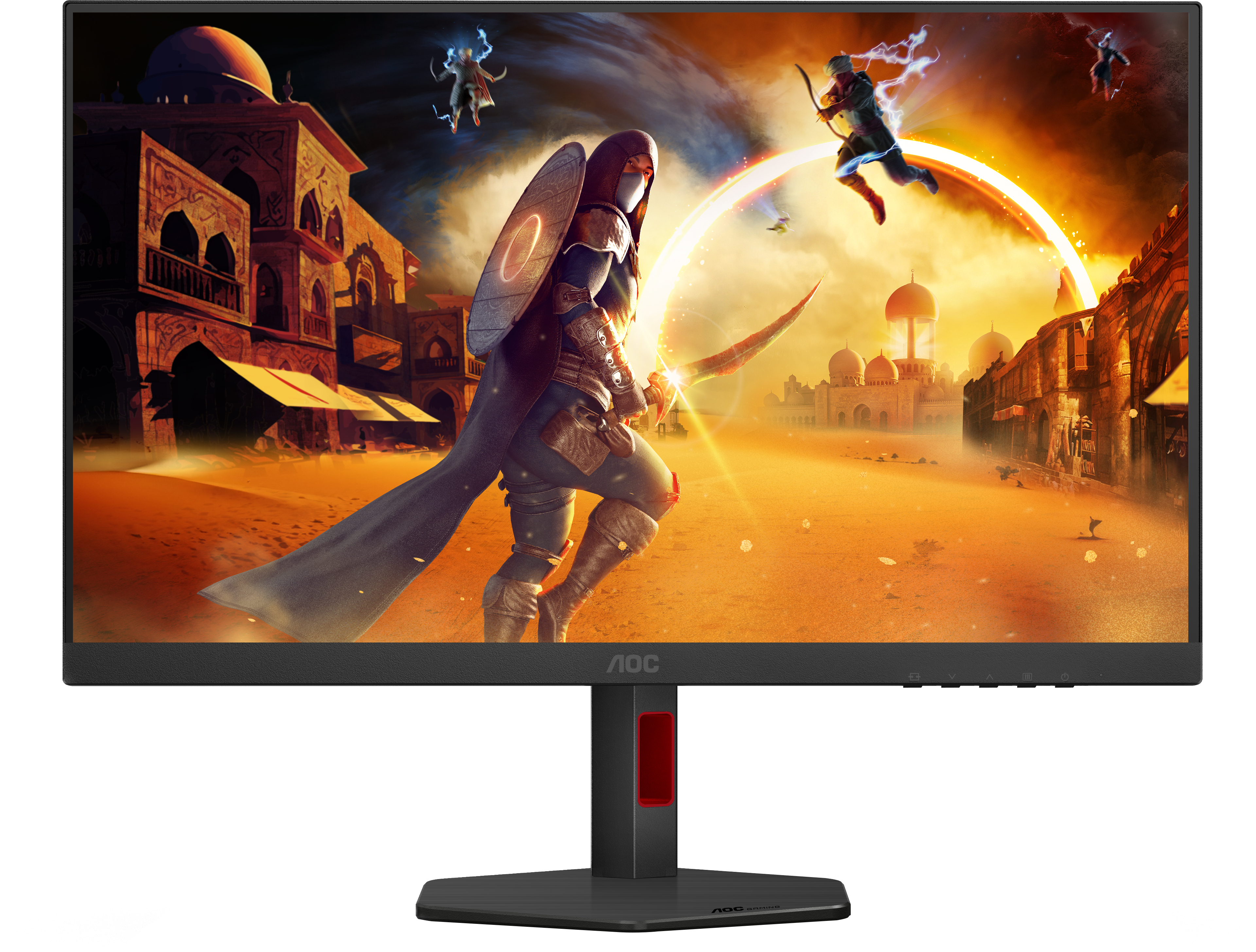 Monitor AGON by AOC 27" U27G4R Fast IPS UHD 160Hz ( FHD 320Hz) 0.5ms (FHD 0.3ms) Hub USB
