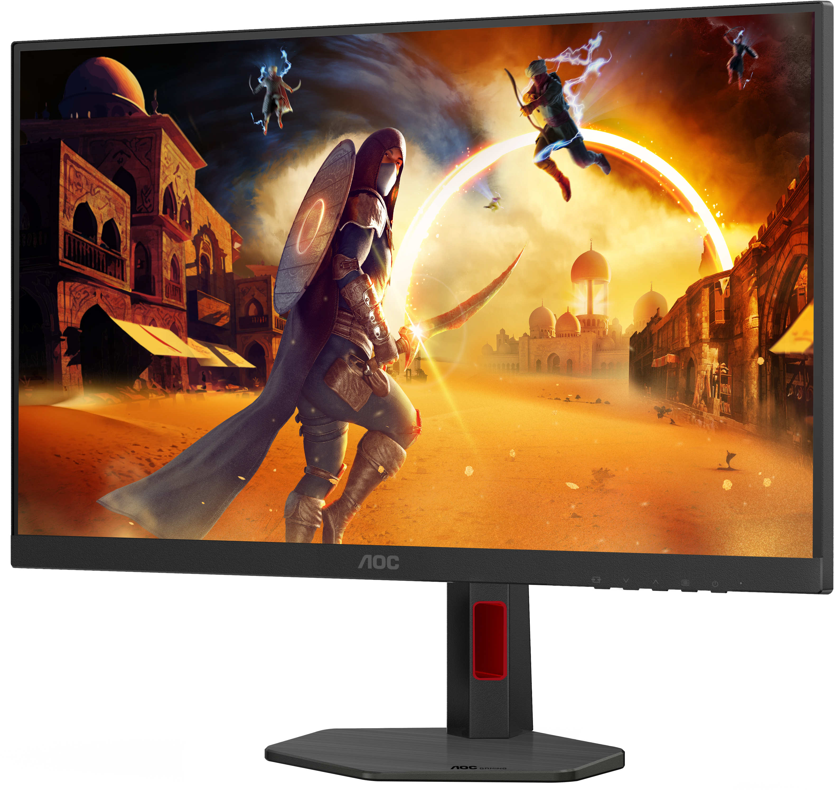 AOC - Monitor AGON by AOC 27" U27G4R Fast IPS UHD 160Hz ( FHD 320Hz) 0.5ms (FHD 0.3ms) Hub USB