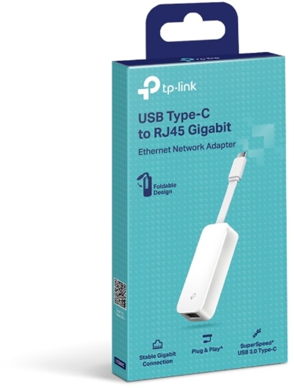 TP-Link - Adaptador USB TP-Link UE300C USB Type-C para Ethernet Gigabit