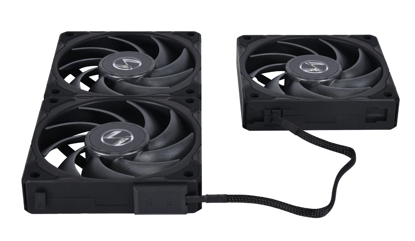 Lian Li - Ventilador Lian Li UNI P28 PWM Negro 120mm (Pack 3)