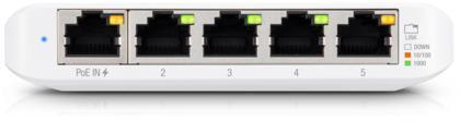 Ubiquiti - Switch Ubiquiti USW-FLEX-MINI 5 Portas Gigabit Managed PoE