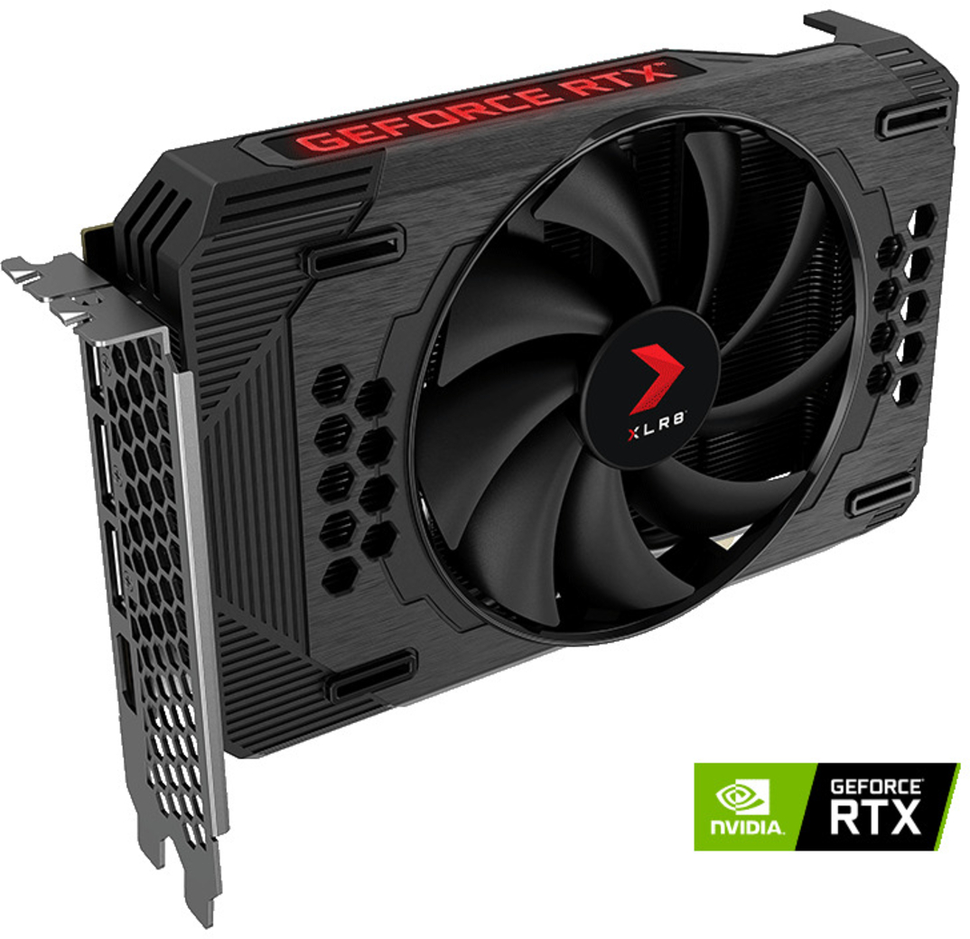 PNY - Tarjeta Gráfica PNY GeForce® RTX 3060 XLR8 Gaming REVEL EPIC-X Single Fan 12G