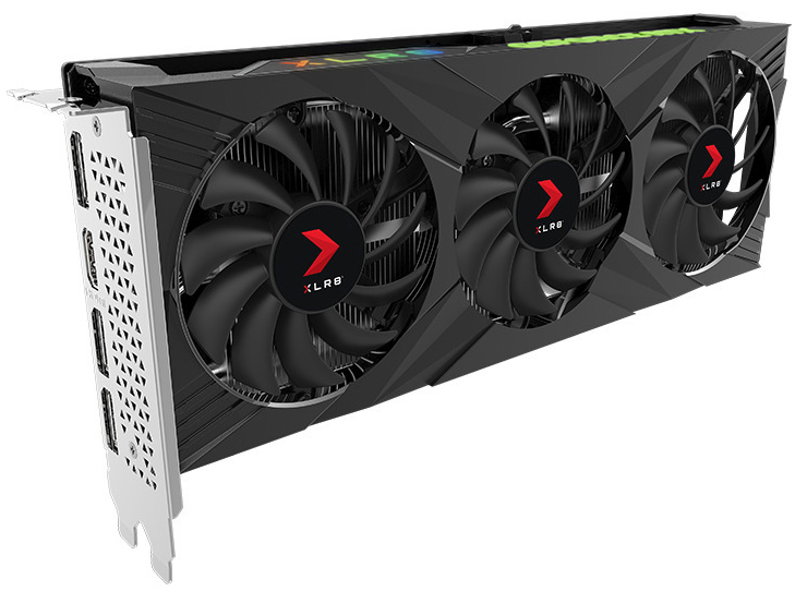 PNY - Tarjeta Gráfica PNY GeForce® RTX 4060 XLR8 Gaming VERTO Triple Fan Edition 8GD6 DLSS3