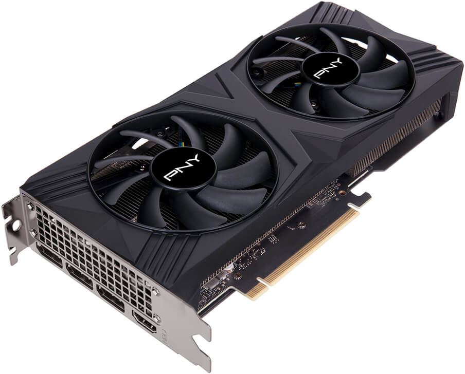 PNY - Tarjeta Gráfica PNY GeForce® RTX 4060 Ti XLR8 VERTO Dual Fan 16GB GDDR6 DLSS3