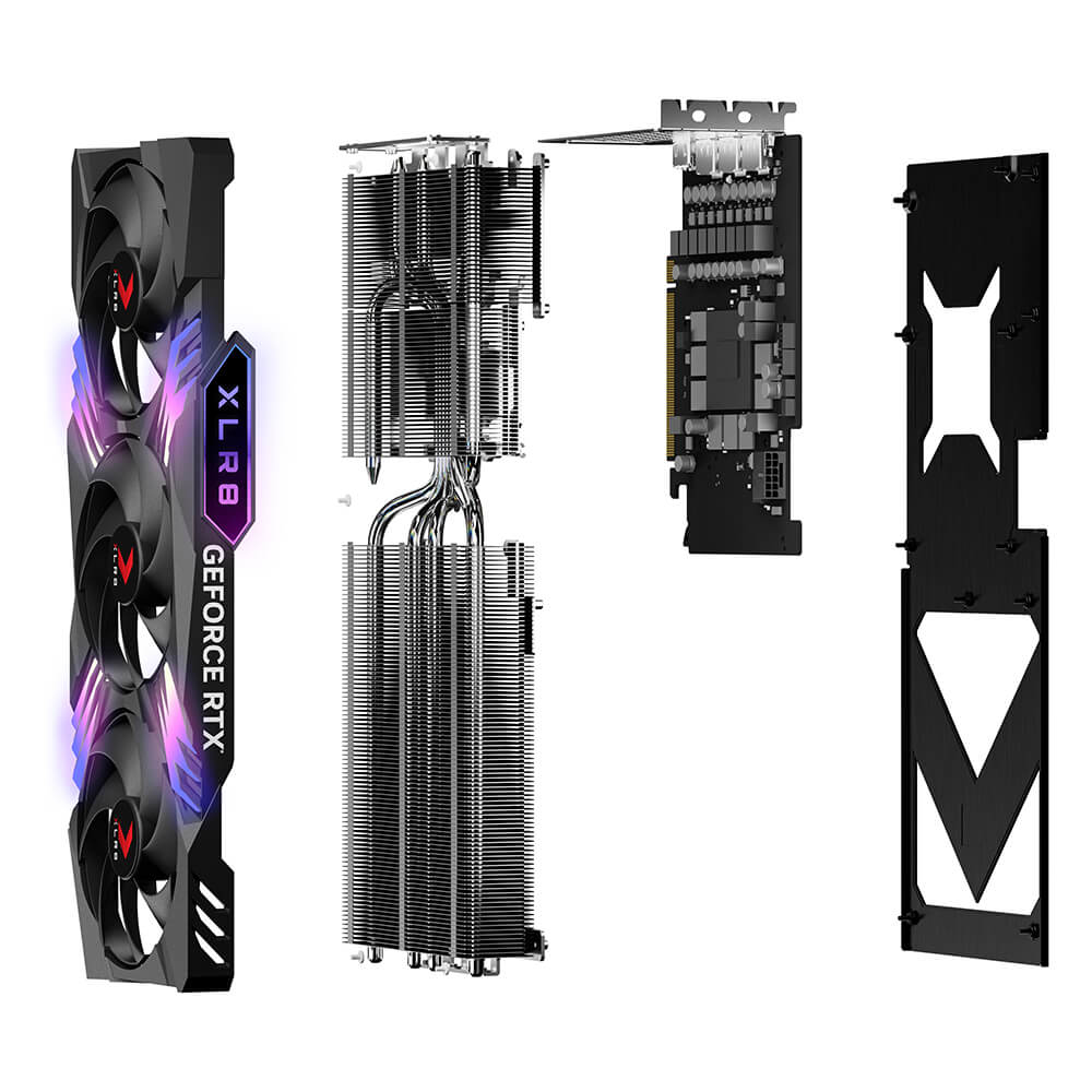 PNY - Tarjeta Gráfica PNY GeForce® RTX 4070 Ti SUPER ARGB OC 16GB GDDR6 DLSS3