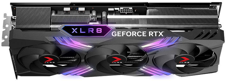 PNY - Tarjeta Gráfica PNY GeForce® RTX 4080 XLR8 Gaming VERTO EPIC-X Triple Fan OC 16G DLSS3 DLSS3
