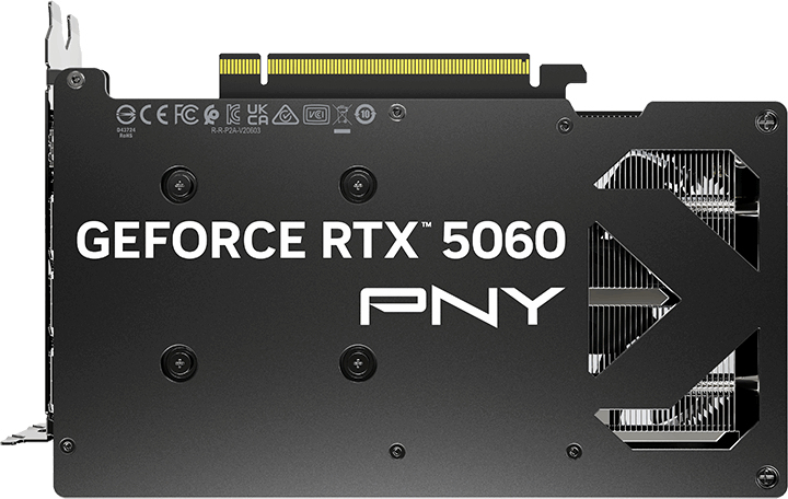 PNY - Tarjeta Gráfica PNY GeForce® RTX 5060 Dual Fan OC 8GB GDDR7 DLSS4