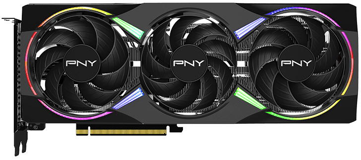 PNY - Tarjeta Gráfica PNY GeForce® RTX 5060 Ti Gaming RGB Triple Fan OC 8GB GDDR7 DLSS4