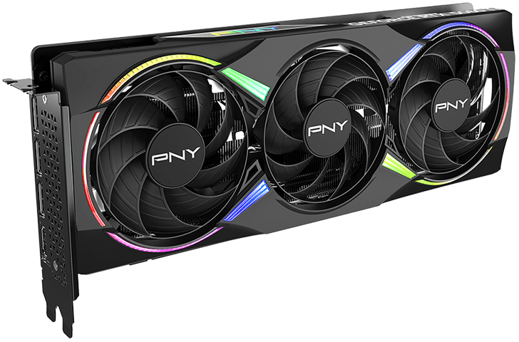 PNY - Tarjeta Gráfica PNY GeForce® RTX 5060 Ti Gaming RGB Triple Fan OC 8GB GDDR7 DLSS4