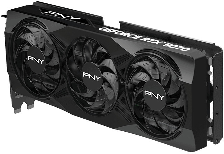 PNY - Tarjeta Gráfica PNY GeForce® RTX 5070 Gaming Triple Fan OC 12GB GDDR7 DLSS4