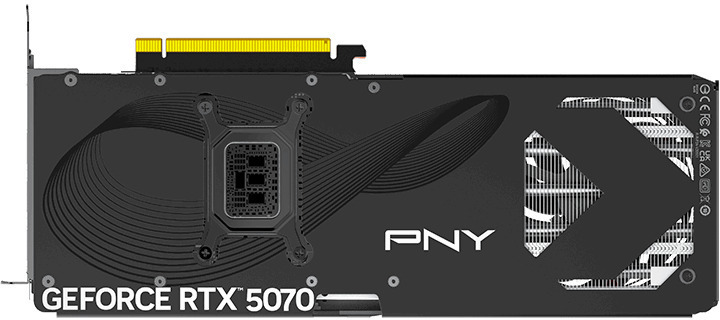 PNY - Tarjeta Gráfica PNY GeForce® RTX 5070 Gaming Triple Fan OC 12GB GDDR7 DLSS4