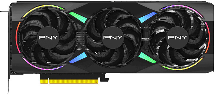 PNY - Tarjeta Gráfica PNY GeForce® RTX 5070 Gaming RGB Triple Fan OC 12GB GDDR7 DLSS4