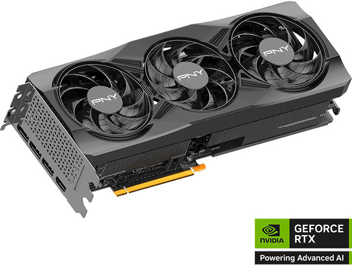 PNY - Tarjeta Gráfica PNY GeForce® RTX 5070 Ti Gaming Triple Fan OC 16GB GDDR7 DLSS4