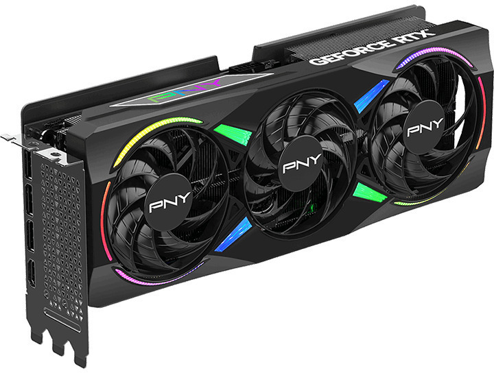 PNY - Tarjeta Gráfica PNY GeForce® RTX 5070 Ti Gaming RGB Triple Fan OC 16GB GDDR7 DLSS4