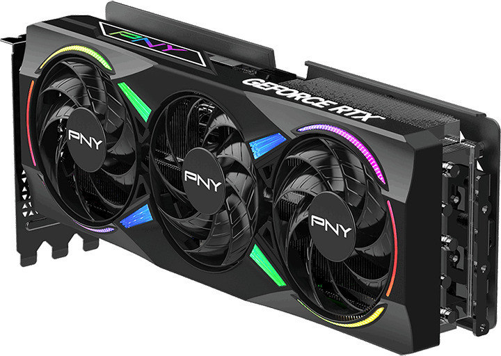 PNY - Tarjeta Gráfica PNY GeForce® RTX 5070 Ti Gaming RGB Triple Fan OC 16GB GDDR7 DLSS4