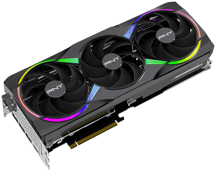 PNY - Tarjeta Gráfica PNY GeForce® RTX 5070 Ti Gaming RGB Triple Fan Plus OC 16GB GDDR7 DLSS4