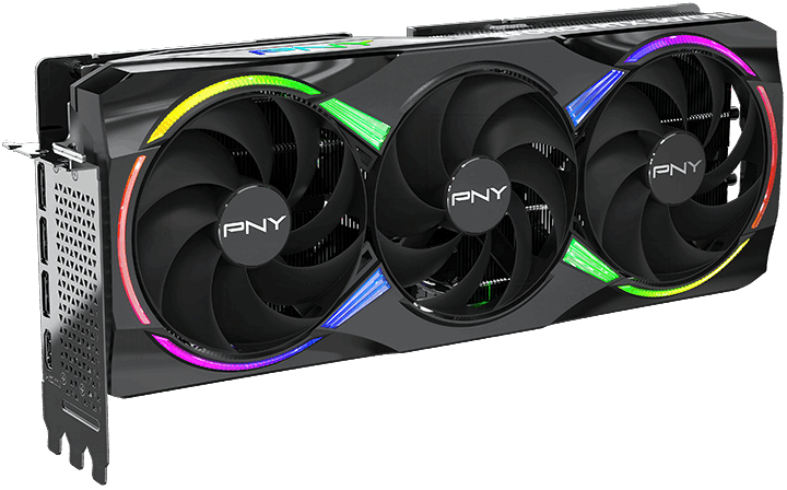 PNY - Tarjeta Gráfica PNY GeForce® RTX 5070 Ti Gaming RGB Triple Fan Plus OC 16GB GDDR7 DLSS4