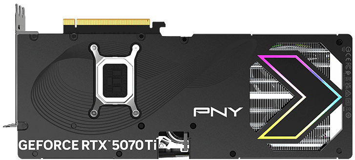 PNY - Tarjeta Gráfica PNY GeForce® RTX 5070 Ti Gaming RGB Triple Fan Plus OC 16GB GDDR7 DLSS4